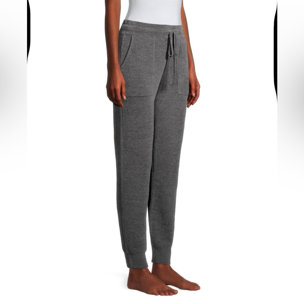 NEW NWT Barefoot dreams drawstring Ccul jogger pants Glacier gray size Small - Picture 3 of 5